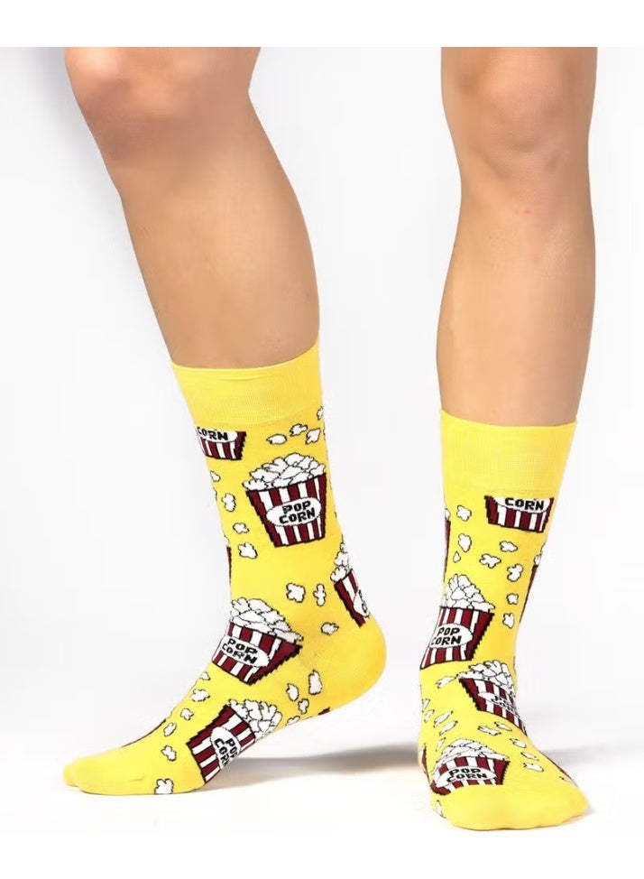 Ozzy Socks Pop Corn Patterned Socks - Image 1